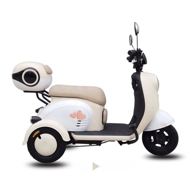 New Electric Bicycle Three Wheel Electric Tricycle for elderly/parents Four Seats Electric Tricycle Safe and Durable
